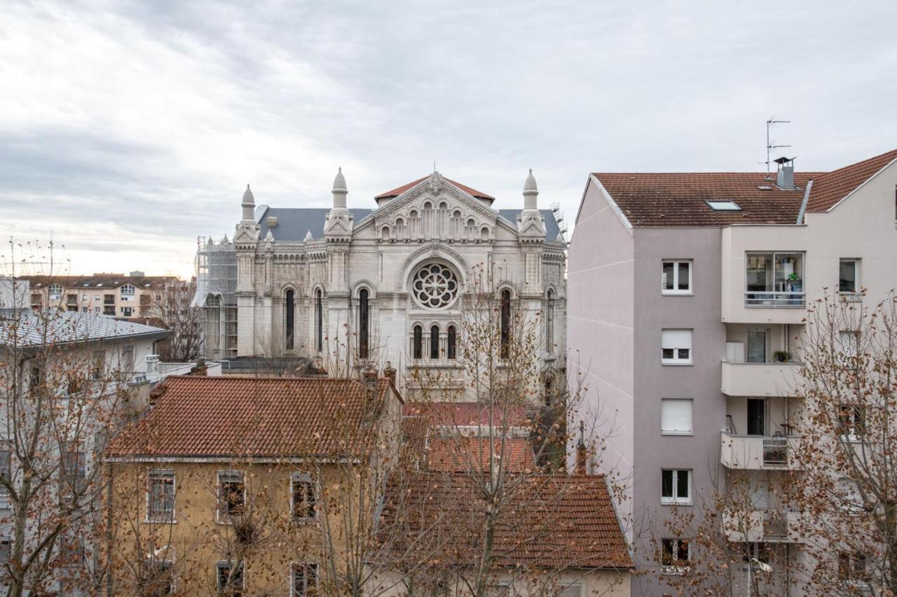 Le Nazareth -Charmant Appartement Lyon Part-Dieu Balcon Garage Exterior foto